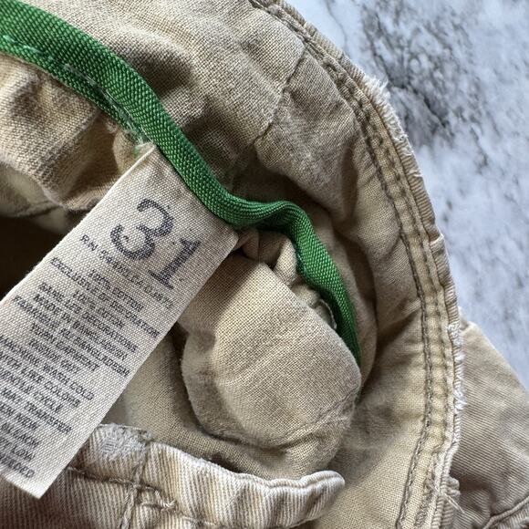 American Eagle Outfitters Cargo Shorts Mens 31 Pockets Y2K VTG Long Inseam 10” - Picture 6 of 9